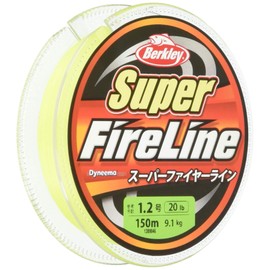 Berkley PE Line 150m #1.2/20lb Green Superfire Fishing Line