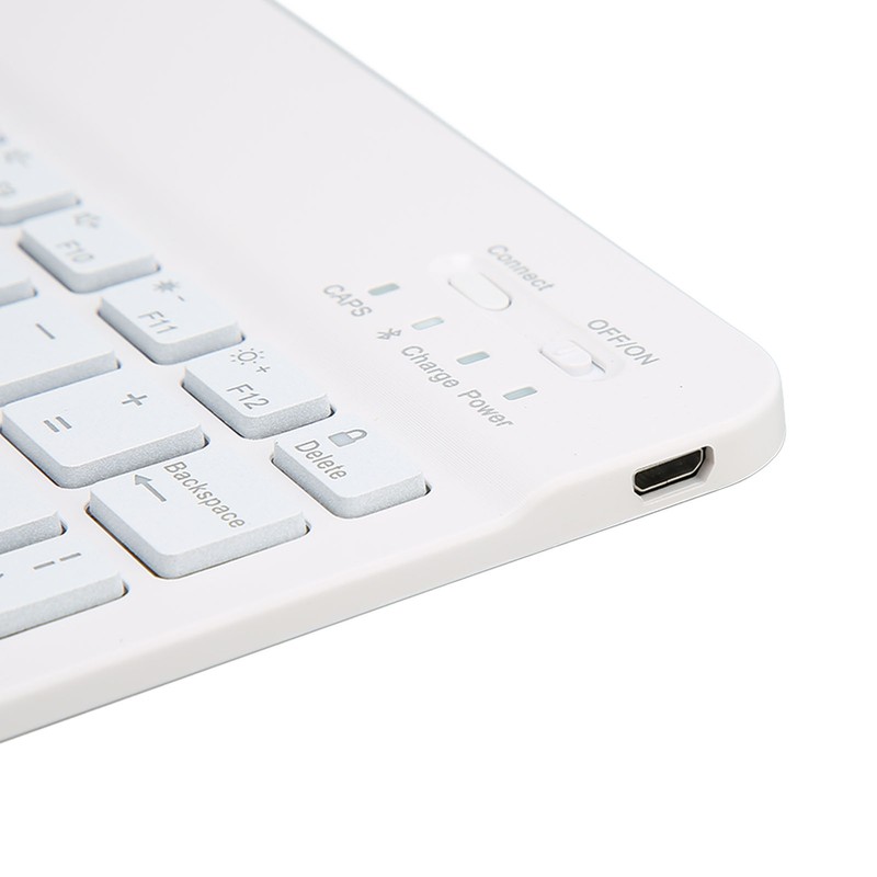 Bluetooth Keyboard 78 Keys RGB Backlit Ultra Slim Silent Portable