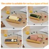 Tianman Cheese Slicer Cheese Cutter with 4 Replacement Cutting Wire,Heavy