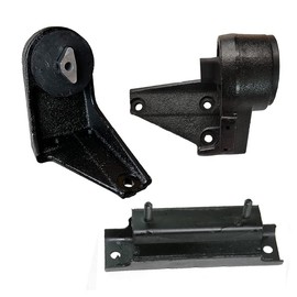 OMNI5 K3654 Engine Motor & Transmission Mount Set 3pc Compatible with Fits 1994-1998 Dodge Ram 2500/3500 5.9L Diesel 12Valves | A5838 A5349 A2852