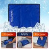 Gel Soft Flexible Ice Pack for Injuries Reusable - (Large: