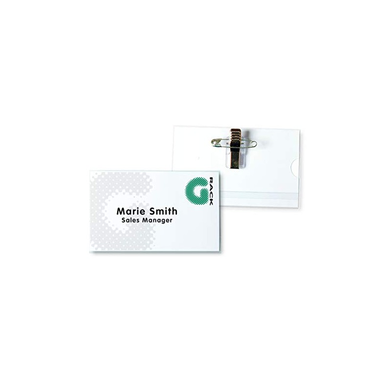 Tarifold Fr 200571 Set of 25 Name Badges with Combination