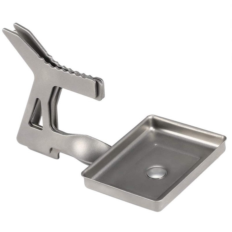 Lixada Ultralight Folding Camping Titanium Hardened Alcohol Stove 0.5 oz