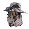 Wide Brim Solar Fan Hat Outdoor Fishing Sunscreen Quick Drying