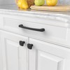 Amerdeco 10 Pack Matte Black Cabinet Pulls 5 Inch(128MM) Hole