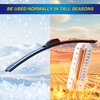 5 PLUS® Silicone Windshield Wipers Replacement for 2007-2017 VW Volkswagen