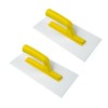 3 x Plastic ABS 11" Rendering Texturing Top Coat Trowel