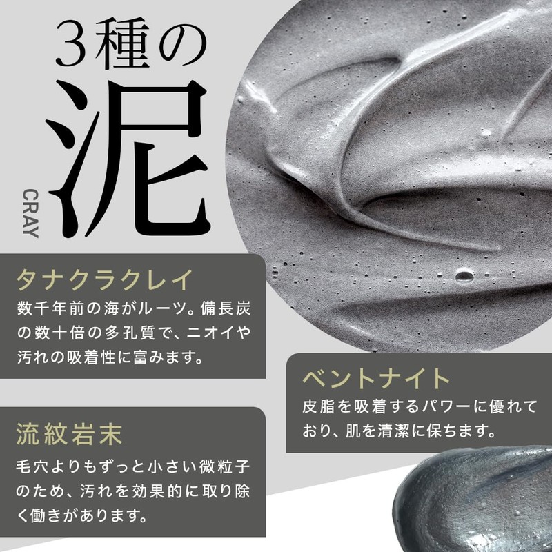 REDEN Black Face Wash 3.5 oz (100 g)