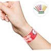Totority 96pcs Christmas Slap Bracelets Fun Wristbands Adorable Patterns for