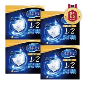 LG Household & Health Care Silcot Uruuru Cotton Pads 40 sheets x 4 packs / LG생활건강 시루콧토 우루우루 화장솜 40매 x 4개