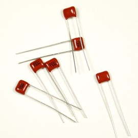 mLaval D65 3 Pairs 0.022uf 100v 223J Round Aluminum Plastic/Ceramic Through-Hole Mount Capacitor for Electric Guitar