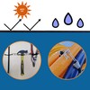 YELIER Mini Bungee Cords with Hooks. Small Bungee Cords with