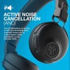 JLab Studio ANC On-Ear Wireless Bluetooth Headphones Black