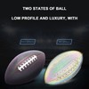 Luminous Fluorescent Reflective Football Pu American Standard Game Training Ball