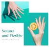 Beetles FN060 - Juego de 500 uñas postizas transparentes de