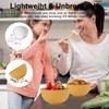 28-Piece Wheat Straw Dinnerware Sets, Microwave & Dishwasher Safe Unbreakable
