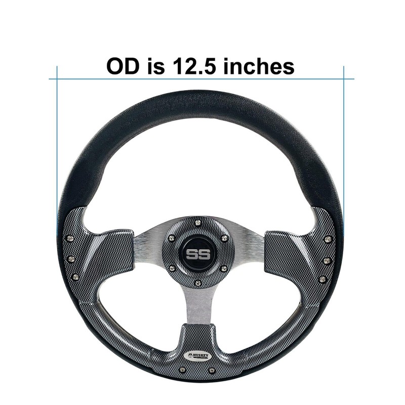 Classic Look Golf Cart Steering Wheel Easy to Match For