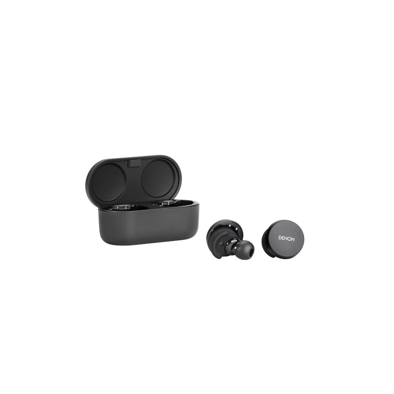Denon Audífonos inalámbricos PERL, con tecnología de adaptación Personalizada al