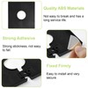 UFURMATE Pipe Wall Covers, 2Pcs ABS Plastics Square Escutcheon Plates