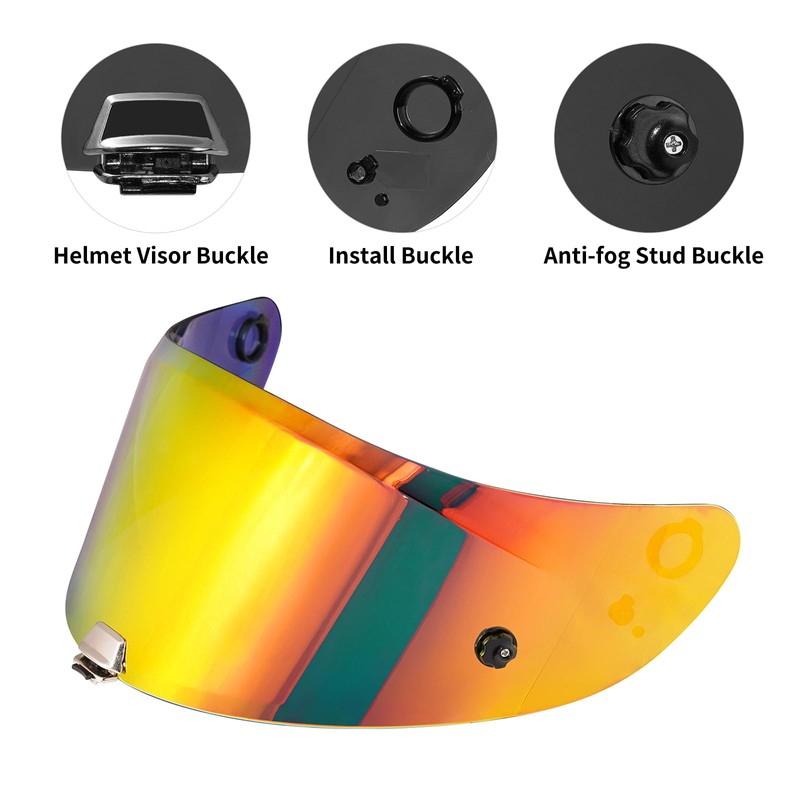 VCOROS RPHA11 Helmet Visor Replacement for HJ-26/RPHA 70 Helmet Face