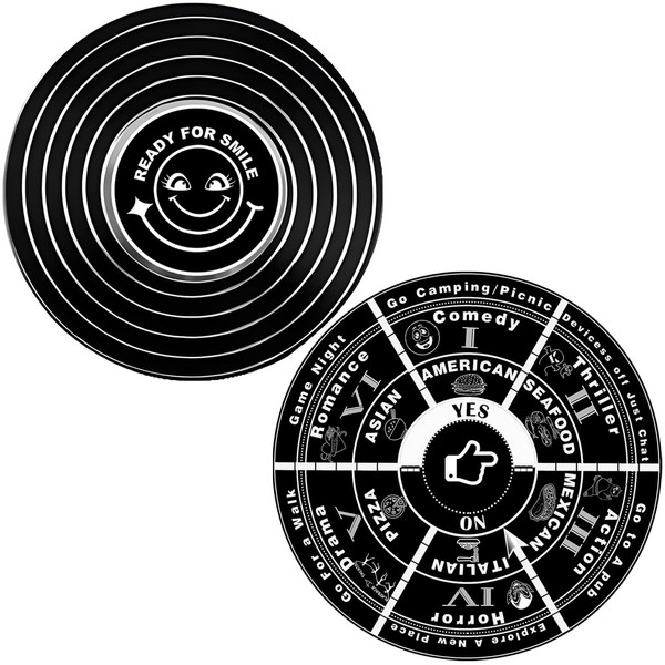 ITXIYC Decision Maker Paperweight,Turntable for Food Movie Activity Decision Replace