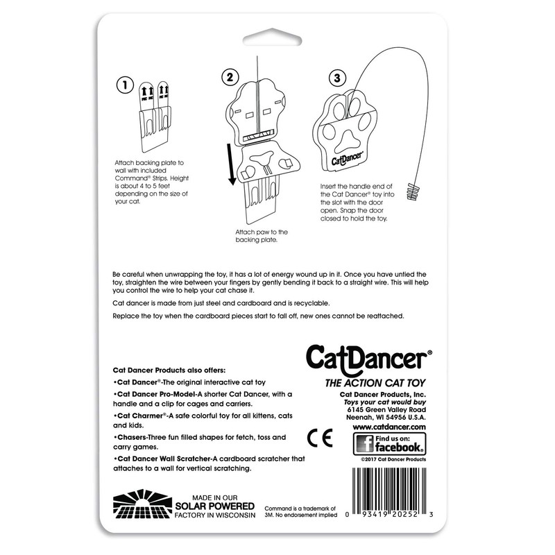 CAT DANCER Deluxe 252 Cat Toy, Medium Breeds