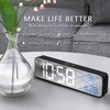 LED Digital Alarm Clock for Bedroom Electronic Clock with Thermometer