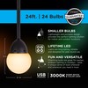 Enbrighten USB-Powered Café String Lights, 24ft, 24, LED, Indoor or
