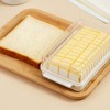 Butter Dish with Lid Small,Butter Box Holder,Butter Tray with Lid,Plastic