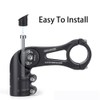 GEWAGE Handlebar Stem -130 Degree Handlebar Stem MTB 75mm 95mm