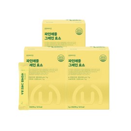 Onyu Bio [Onew Bio] 3 boxes (3 units) of pineapple enzyme containing bromelain with guaranteed potency of over 800,000... / [온유바이오] 80만이상 역가보장 브로멜라인 함유 파인애플효소 3박스(3개...
