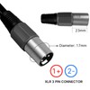 24V Lead-Acid Battery Charger with XLR 3-pin Interface, Intelligent Fast