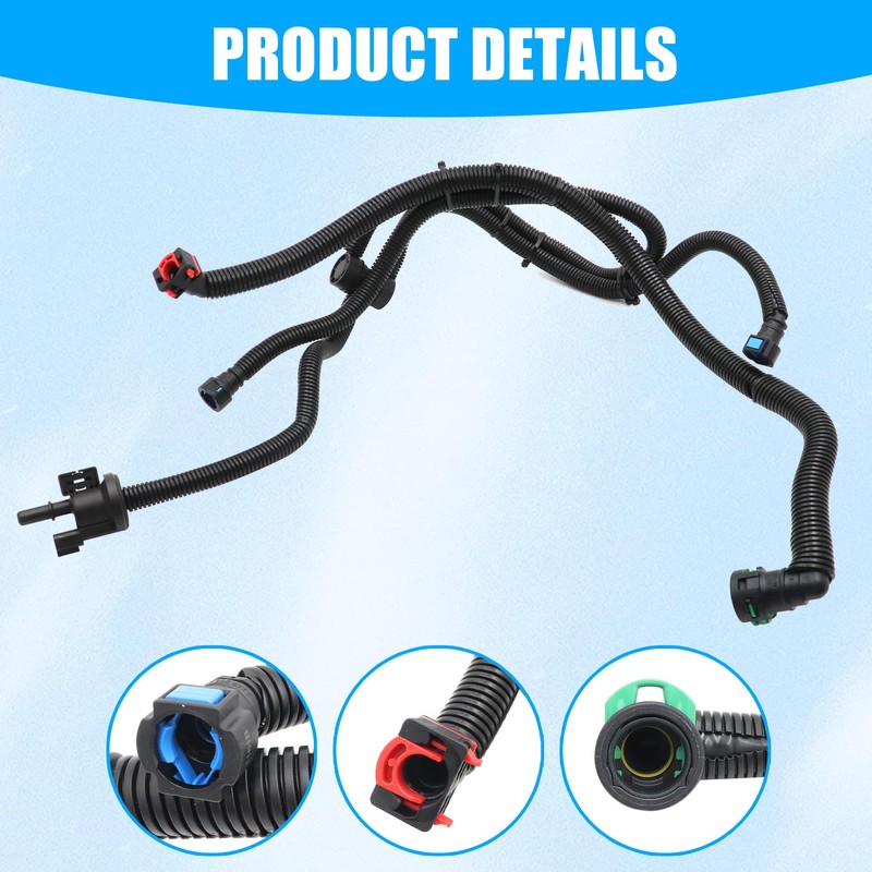 GXARTS Vapor Canister Purge Valve Fuel Vapor Canister Vacuum Hose