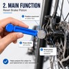 2-in-1 Bike Brake Piston Reset Tool for Disc Brakes –
