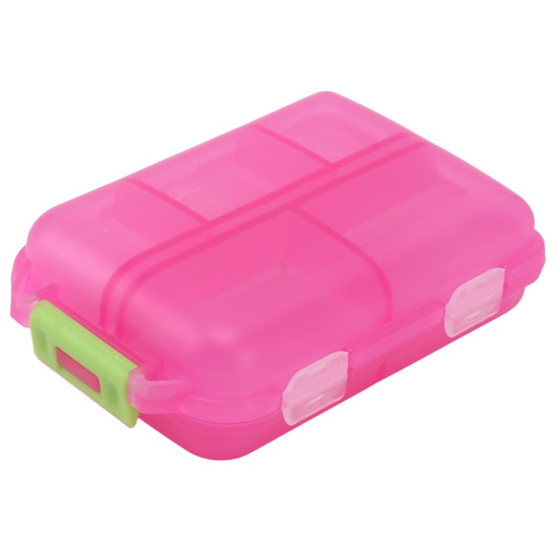 Bag, Compact Box in Plastic, Portable 10 Compartments for Home