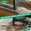 YesRight Chipping Hammer, 22oz Welding Chipping Hammer with 2Pcs Steel