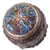 Vintage Music Box with 12 Constellations Rotating Goddess Twinkling LED