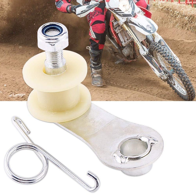 Suuonee Chain Tensioner, Chain Tensioner Guide Roller Sledge for Dirt