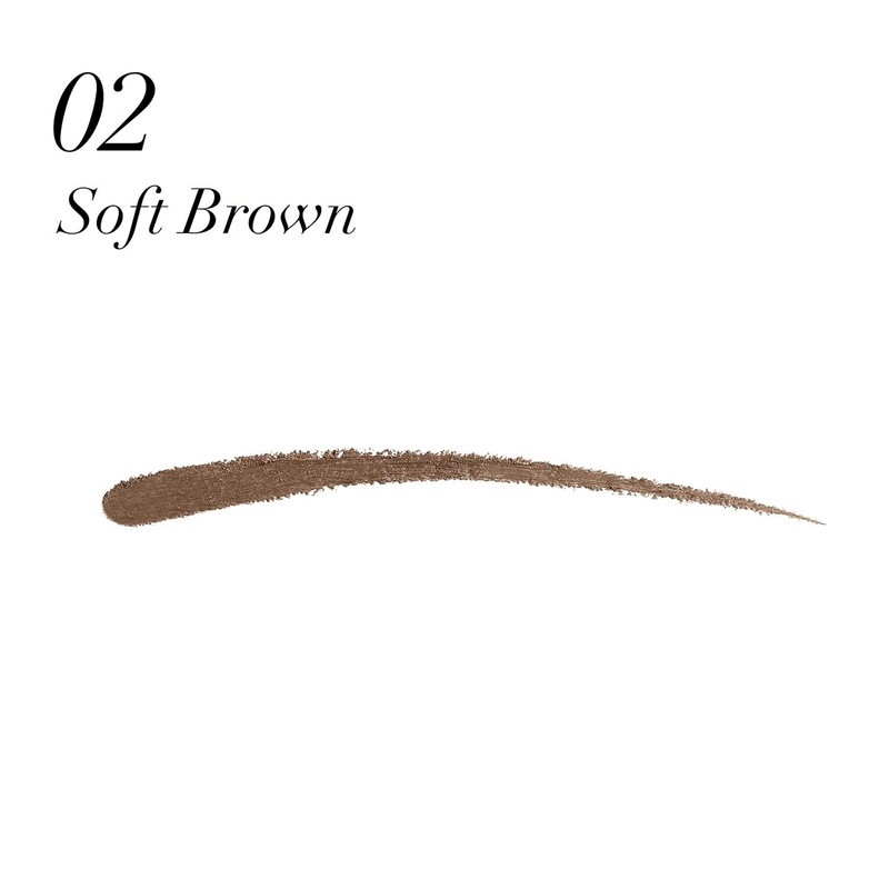 Max Factor Brow 02 Soft Brown Slanted Eyebrow Pencil