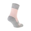 SEALSKINZ Bircham Unisex Waterproof All Weather Ankle Length Sock, Pink,