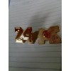 Original Kobe Bryant Gold Lakers 1.25" #24 KB Lpapel Pin