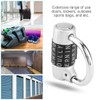 5 Digit Combination Padlock 5 Letter Word Lock Security Password