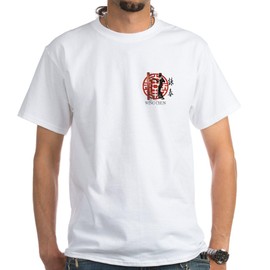 CafePress IP Man Wing Chun White T Shirt Men's Traditional Fit White Casual Tshirt