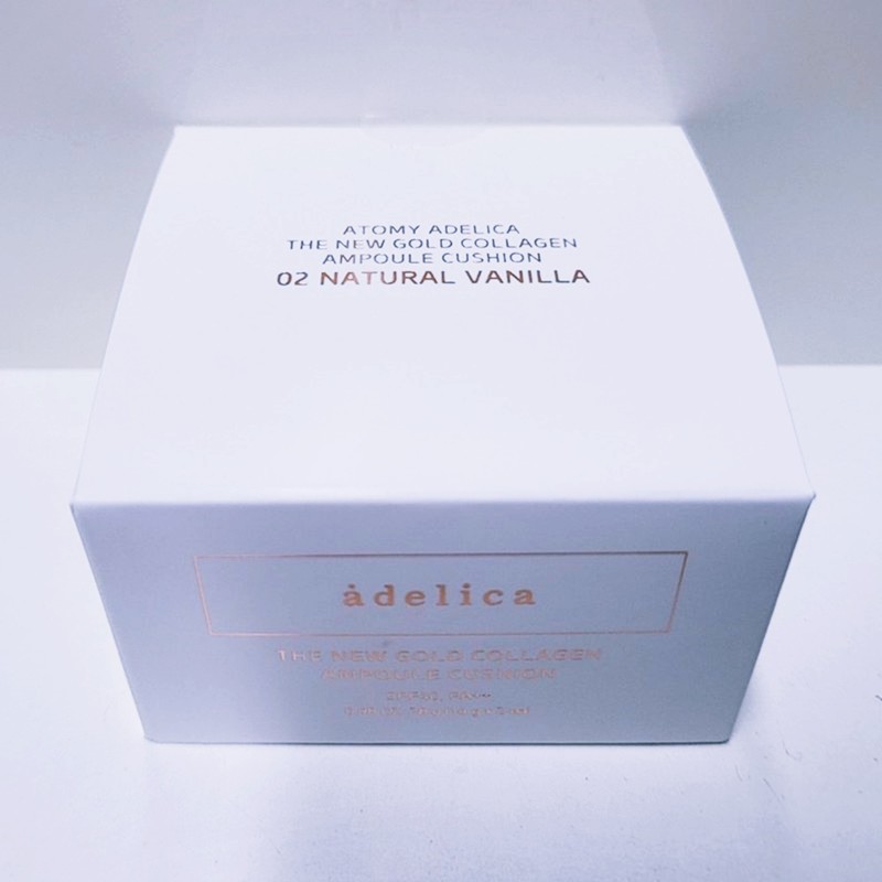 Atomy Adelica The New Gold Collagen Ampoule Cushion 02 Natural