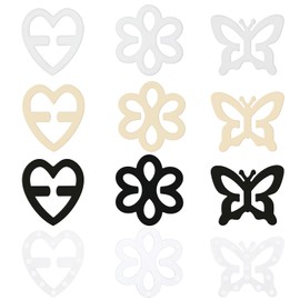 12 PCS Bra Clips to Make Racerback, Bra Strap Holders for Slipping Adjustable Non Slip Bras Strap Clips for Women Cross Back Convertors for Conceal Straps and Cleavage Control, Fits All Cup Sizes