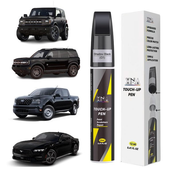 XNA Shadow Black(G1) for Ford Touch Up Paint, Car Scratch