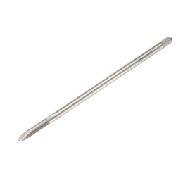 QUARKZMAN M6 x 1 H2 Metric Spiral Tip Tap, 150 mm (6 Inch) Extra Long Screw Tap Thread Cutting Tool, High Speed Steel Machine Taps Tap