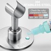 Drenky Duschkopfhalterung Ohne Bohren, Edelstahl 304 Handbrause Halterung Universal Verstellbar