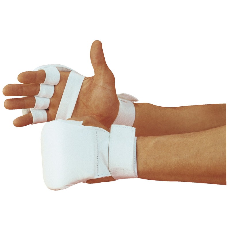KWON Competition Karate Hand Protectors White white Size:S