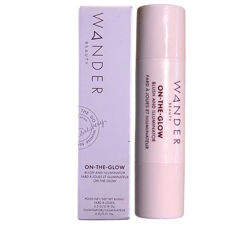 Wander Beauty On-The-Glow Blush & Illuminator Stick Sienna Sunset/Nude Glow